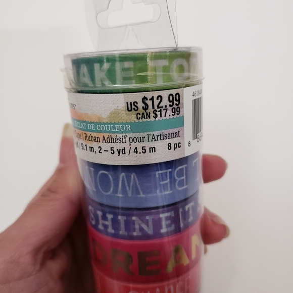 Recollections Multi Roll Washi Crafting Tape Pack - Picture 3 of 6